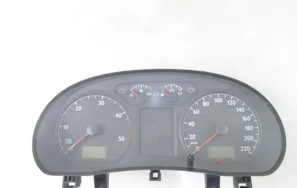 Volkswagen Polo IV 9N3 Speedometer (instrument cluster) 110080124015 6Q0920800M
