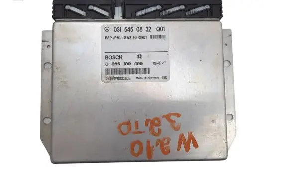 Mercedes-Benz E W210 ABS control unit/module 0315450832Q01 0265109499 DKDU29000806