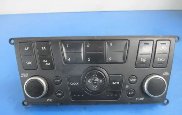 Nissan Almera Tino Climate control unit