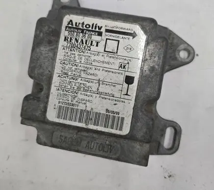 Renault Megane I Airbag control unit/module 7700437475 91272E03011 550803600