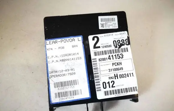 Renault Laguna II Comfort/convenience module 8200141153 12405800888