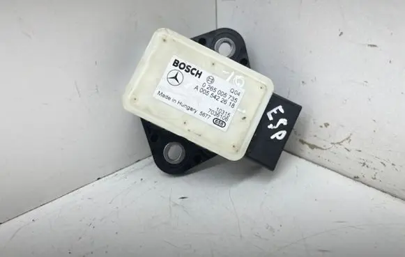 Mercedes-Benz E C207 W207 ESP acceleration yaw rate sensor A0055422618