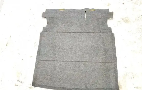 Saab 9-3 Ver2 Rear floor mat SAAB440 12800587
