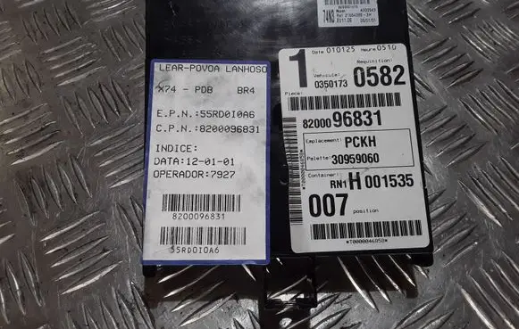 Renault Laguna II Other control units/modules 8200096831