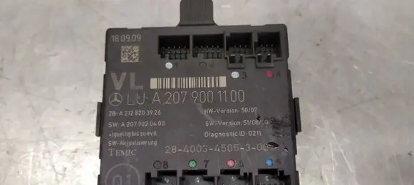 Mercedes-Benz E W212 Door control unit/module A2079001100