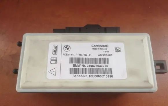 BMW X3 F25 Airbag control unit/module 6807633
