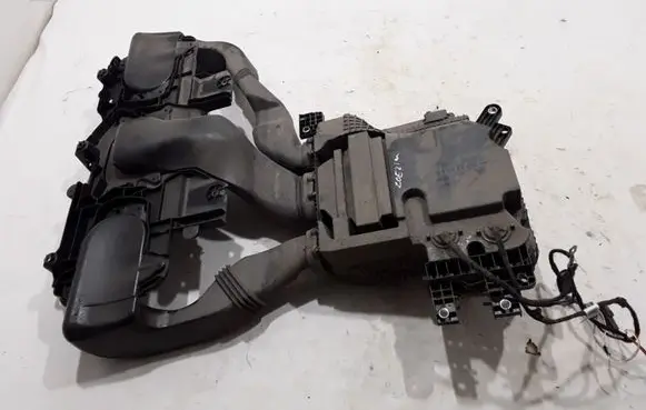 Interior heater climate box assembly