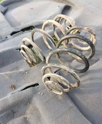 Opel Astra G Rear coil spring 3D660
