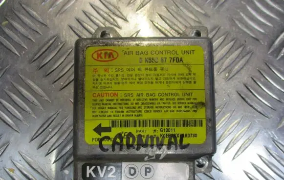 KIA Carnival Airbag control unit/module 0K553677F0A