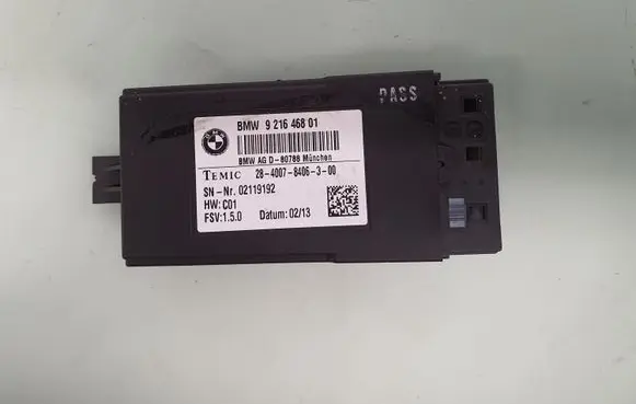 BMW 5 F10 F11 Seat control module 9216468 61359216468 61357490465