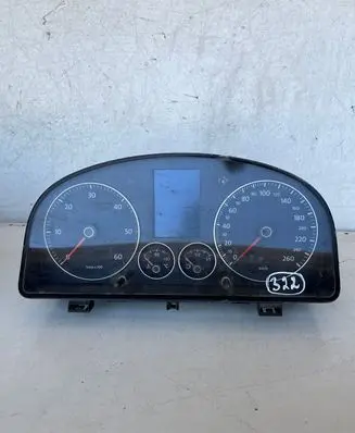 Volkswagen Touran I Speedometer (instrument cluster) 1T0920872F V0011000 VWZ7Z0F4107931