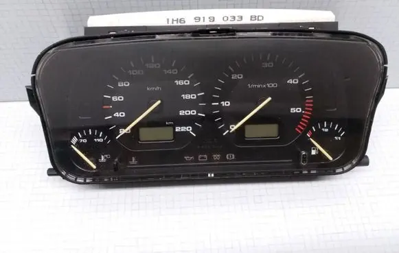 Volkswagen Golf III Speedometer (instrument cluster) 1H6919033BD 87001262