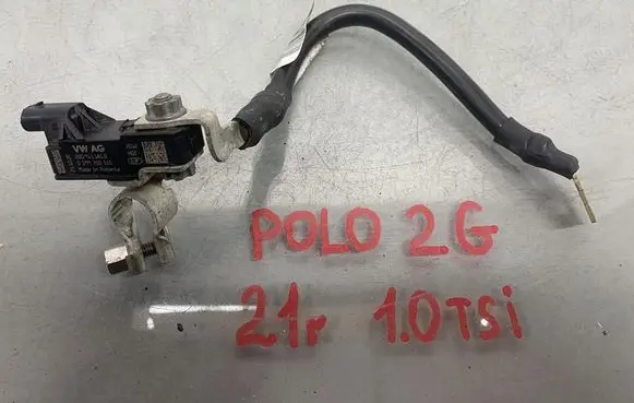 Volkswagen Polo VI Negative earth cable (battery) 2Q0915181B