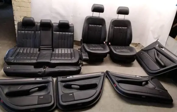 Audi A6 S6 C5 4B Seat and door cards trim set 4B1867105 4B1867106 4B0867306