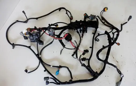 Engine installation wiring loom