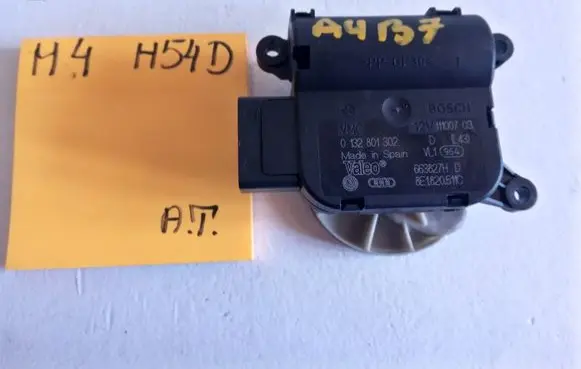 Audi A4 S4 B5 8D Air flap motor/actuator 0132801302 663827HD 8E1820511C