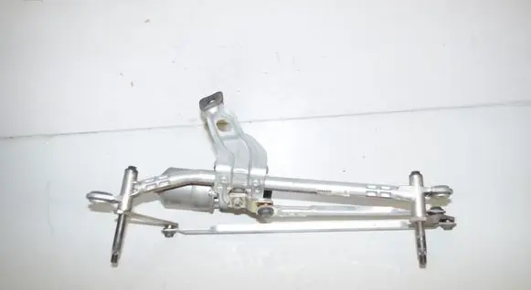 Front wiper linkage and motor