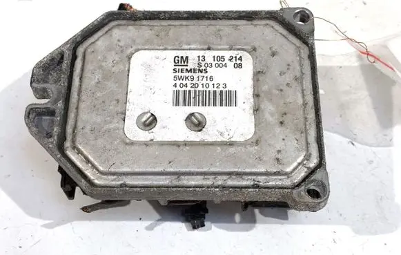 Opel Meriva A Engine control unit/module ECU 13105214