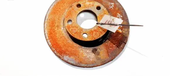 Audi A4 S4 B5 8D Front brake disc neventiliuojamas
