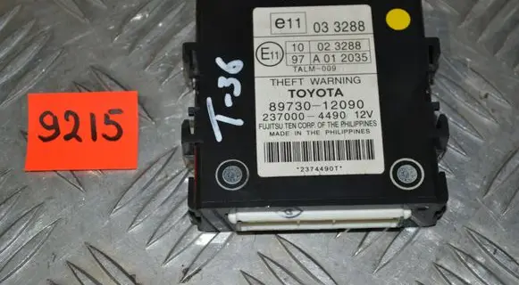 Toyota Auris 150 Alarm control unit/module 8973012090