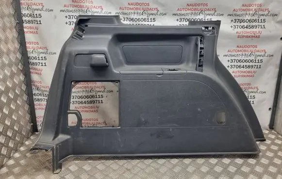 Volkswagen Touran I Trunk/boot side trim panel 1T0867035D