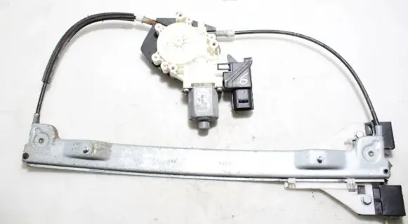 Front window lifting mechanism without motor