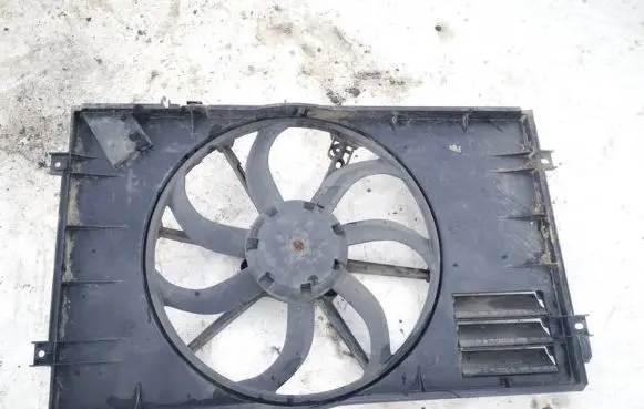 Seat Leon (1P) Radiator cooling fan shroud 1k0959455 1k0121203l