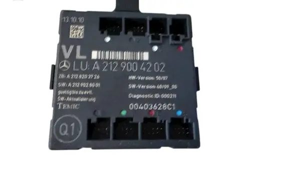 Mercedes-Benz C W204 Door control unit/module A2129004202 A2129020601 A2128209726
