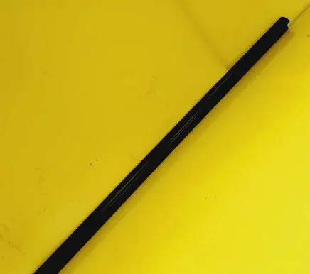 Front door glass trim molding