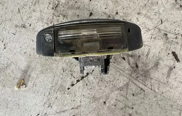 Citroen Jumper Number plate light