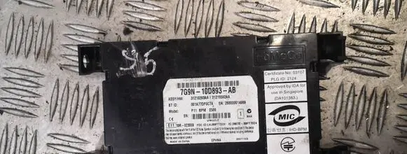 Volvo S80 Bluetooth control unit module 7g9n10d893ab