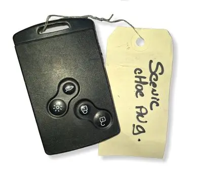Renault Scenic III - Grand scenic III Ignition key/card 