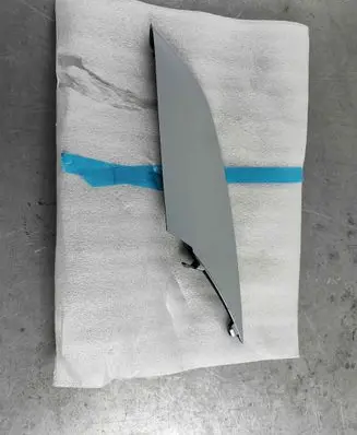 Front bumper splitter molding