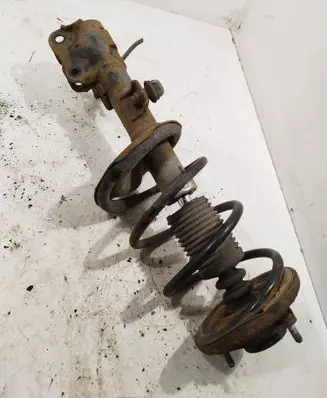 Mitsubishi Lancer X Front shock absorber with coil spring