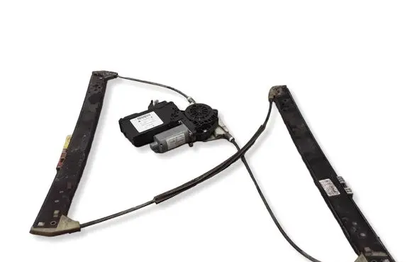Volkswagen Touareg I Front door window regulator with motor 3D1959793