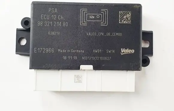 Peugeot 508 II Parking PDC control unit/module 9832121480-58 9832121480
