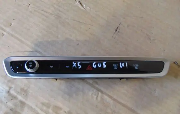 BMW X5 G05 Head unit multimedia control 5A64198