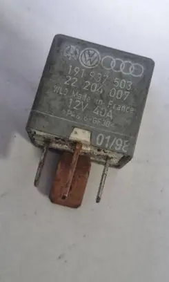 Volkswagen Polo III 6N 6N2 6NF Other relay 191937503 22204007