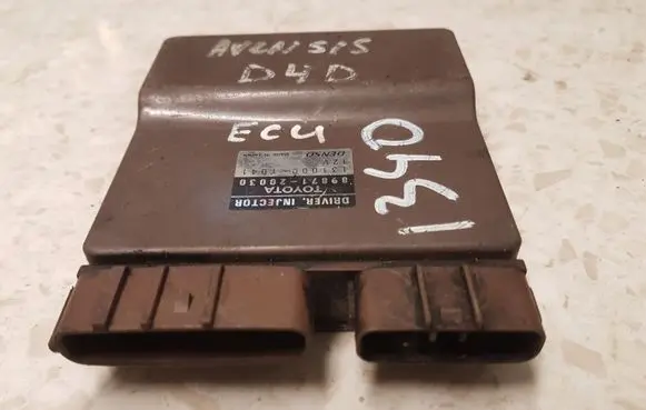Toyota Avensis T250 Fuel injection control unit/module 8987120030 1310001041