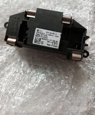 Volkswagen Touran II Heater blower motor/fan resistor 3c0907521F