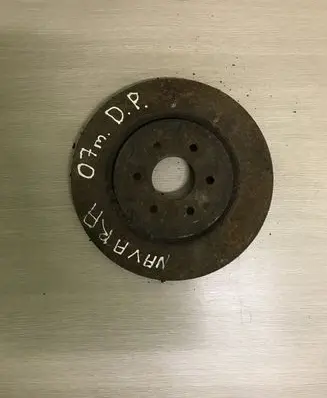 Nissan Navara D40 Front brake disc