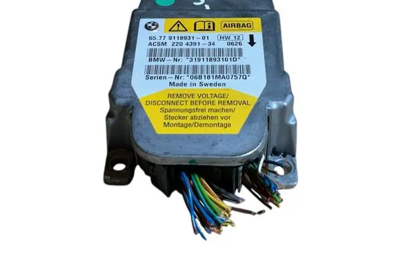 BMW 5 E60 E61 Airbag control unit/module 6577911893101 220439134