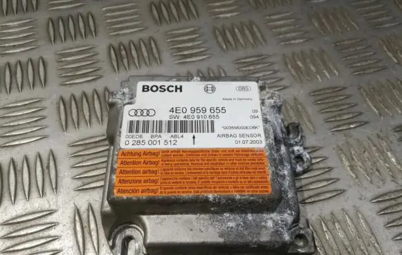 Audi A8 S8 D3 4E Airbag control unit/module 4E0959655 0285001512