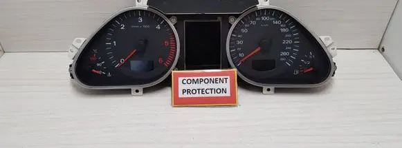 Audi A6 S6 C6 4F Speedometer (instrument cluster) 5550007301
