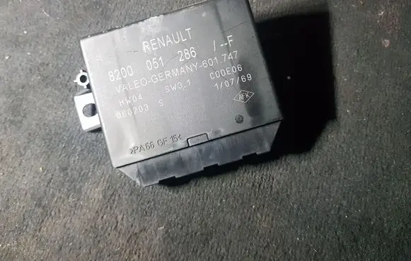 Renault Laguna II Parking PDC control unit/module 8200051286