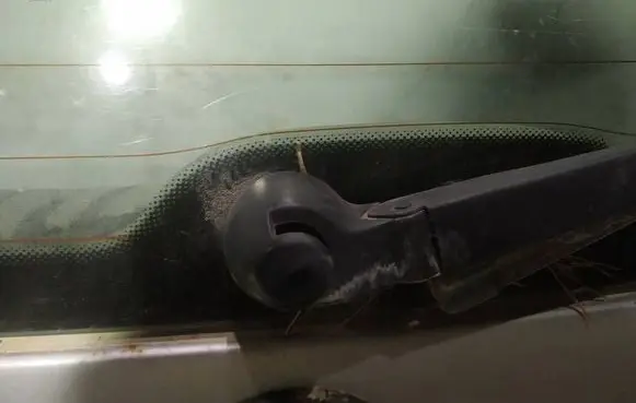Rear window wiper motor