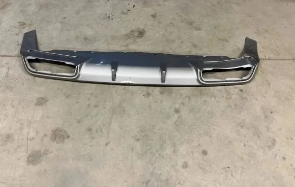 Rear bumper lower part trim