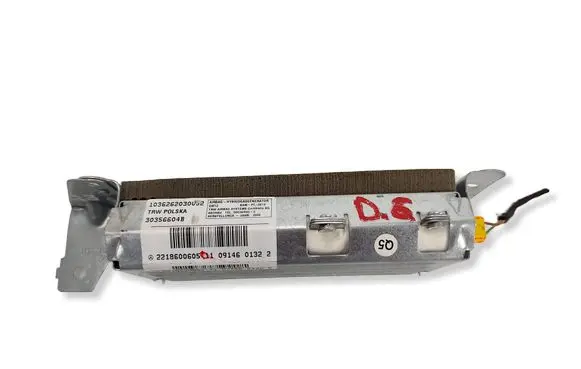 Mercedes-Benz S W221 Rear door airbag 2218600605 1036262030052 30356604B