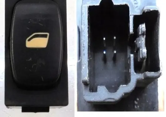 Peugeot 307 Other switches/knobs/shifts 96360166XT