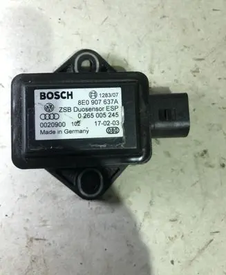 Audi A4 S4 B6 8E 8H ESP acceleration yaw rate sensor 8E0907637A